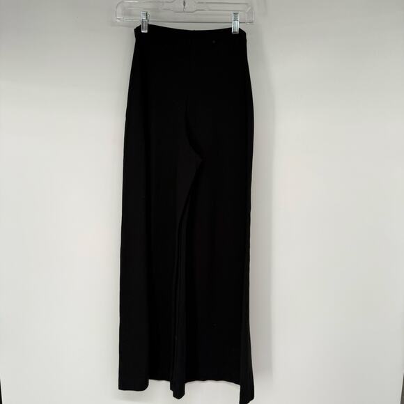 Elegant Black Wide Leg Pointe Pants size 3 S/M - Picture 3 of 8